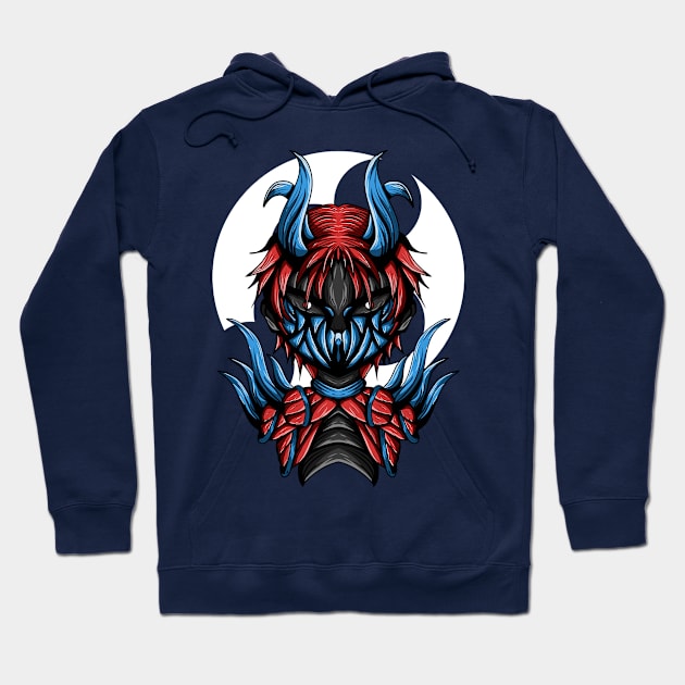 Artwork Illustration Of Devil Meat Hoodie by Endonger Studio